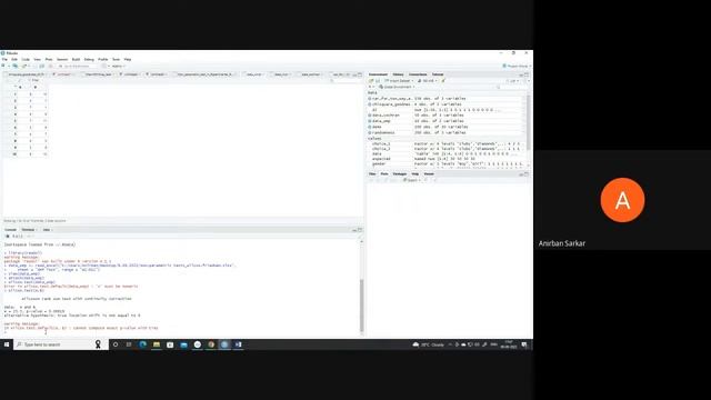 Non-Parametric Test in R by Dr. Anirban Sarkar # Part 2 смотреть онлайн