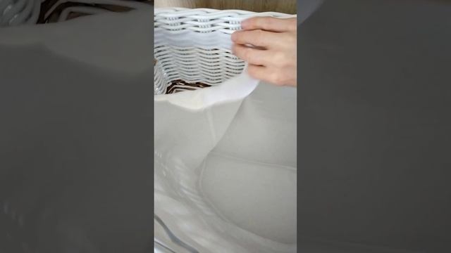 Обзор корзины для белья с цветным узором смотреть онлайн