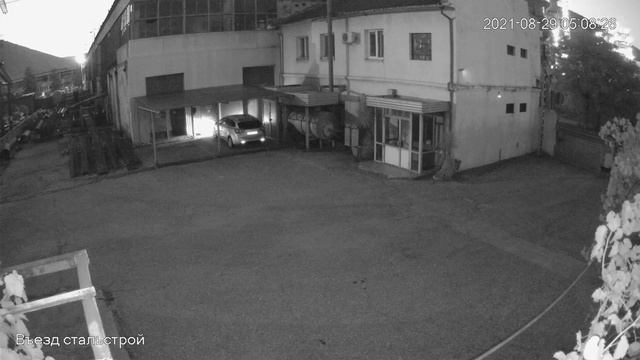 Съемка ночью камера Dahua 2mpx DH-IPC-HFW2230SP смотреть онлайн