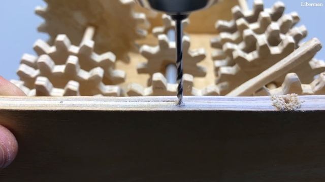 How to make 5 Speed Gearbox +R from plywood смотреть онлайн