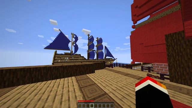 СИНИЙ VS КРАСНЫЙ КОРАБЛЬ В МАЙНКРАФТ | FS Life Minecraft смотреть онлайн