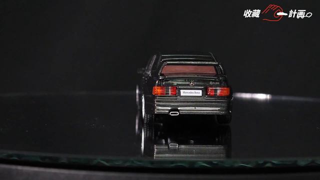 Show car 03 - MINI GT - Mercedes-Benz 190E 2.5-16 Evolution II - Black Pearl Metallic смотреть онлайн
