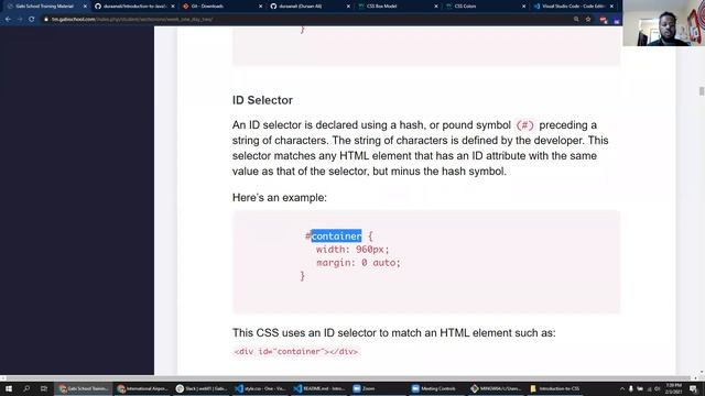 Introduction to CSS & Git/Github/Git Flow - PART TIME смотреть онлайн