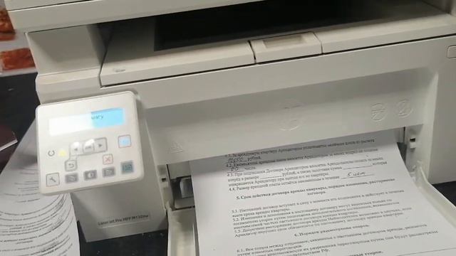 hp m132nw. Устраняет грязную печать. смотреть онлайн