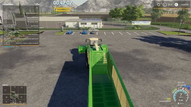 FS19. Карта Kernstadt Rus Version. Обзор на месте. смотреть онлайн