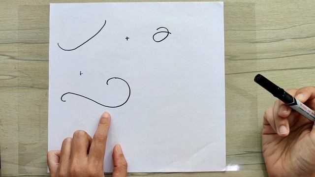 How To Create Calligraphy Flourishing Loops From Just 2 Shapes смотреть онлайн