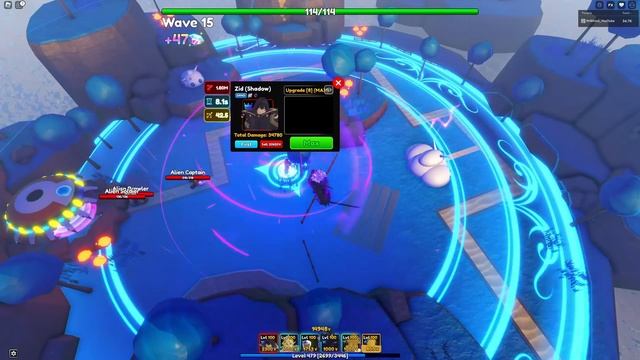 All SSS Unique Zid Shadow In Anime Adventures Halloween Update