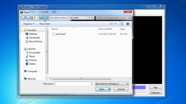 Changing the Windows 7 Boot Animation! смотреть онлайн