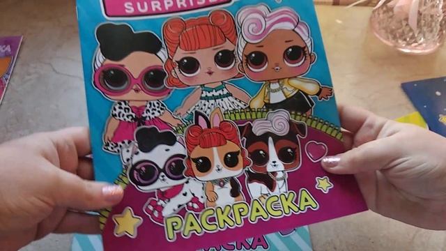 Раскраски ЛОЛ LOL с наклейками и без! Раскраски для девочек. смотреть онлайн