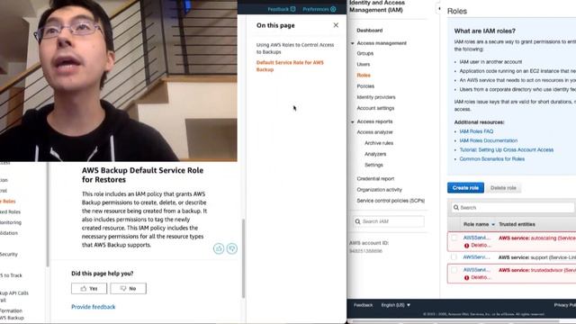 Create an IAM Role for AWS Backup смотреть онлайн