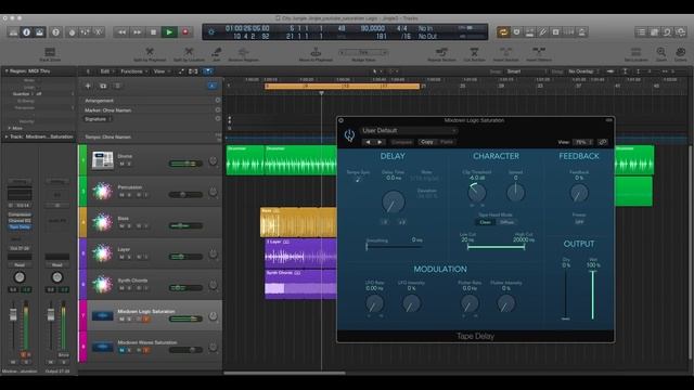 Logic Pro X: Secret Tape Saturation Plugin смотреть онлайн
