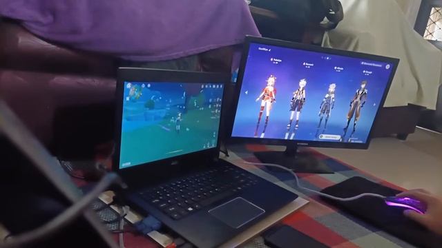 Pushing My old Laptop to the Limit(Genshin Impact low spec Gaming) nvme ssd upgrade(128GB) смотреть онлайн