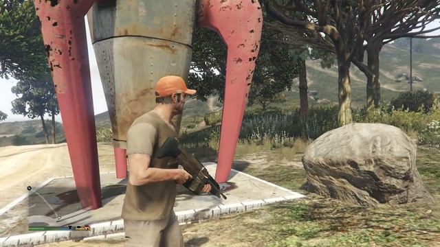 Nuclear Rocket Launch Attempt! - GTA 5 Jetpack / Chiliad Mystery смотреть онлайн