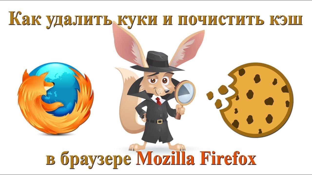 Как очистить кэш, журнал посещений и загрузок, файлы Cookie в Mozilla Firefox