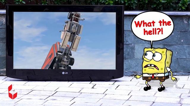 Spongebob Reaction: High Speed Traffic Car Crashes | BeamNG Drive смотреть онлайн
