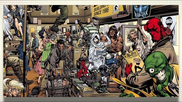 A quick look at the history of Dark Horse comic books смотреть онлайн