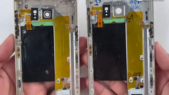 Реставрация разбитого смартфона Samsung. Восстановление Galaxy Note 5 смотреть онлайн