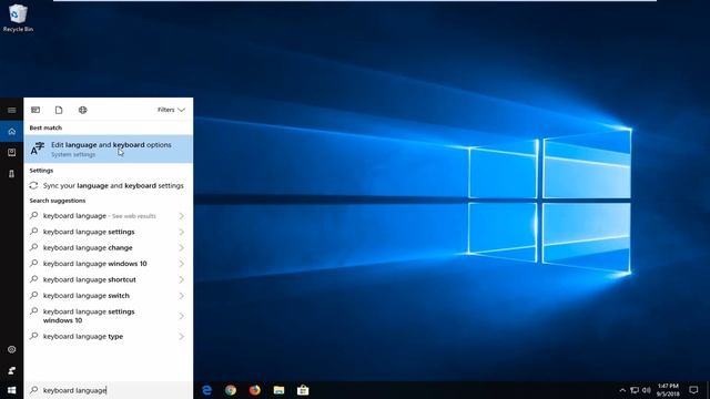 How To Change Keyboard Language In Windows 10 смотреть онлайн
