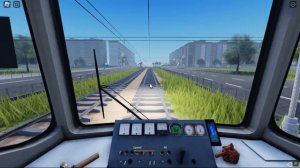 Поездка на трамвае по 55 маршруту в ROBLOX!