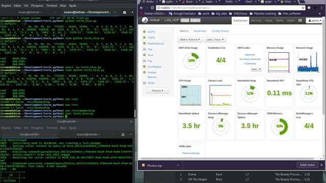 Exemplo de acesso a Hive Server 2 LLAP com Python смотреть онлайн