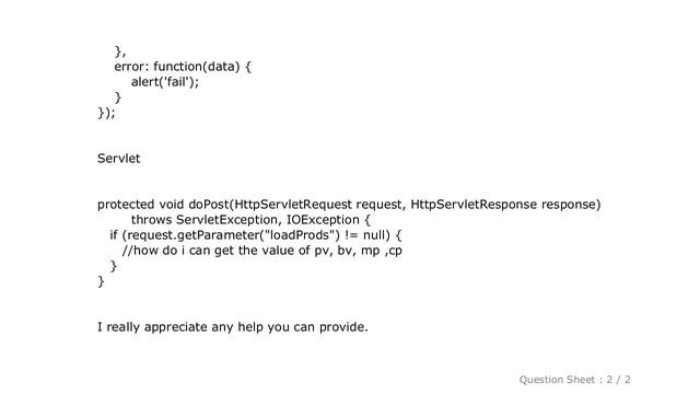 jQuery : How to read json sent by ajax in servlet смотреть онлайн