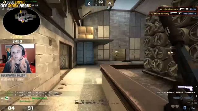 CS:GO - WHEN PRO FEMALES DESTROY GUYS! (FEMALE PRO HIGHLIGHTS) смотреть онлайн