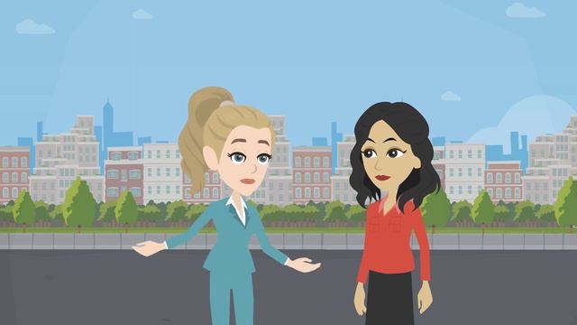 Animated Basic English Lesson: Present Simple and prepositions of place. смотреть онлайн