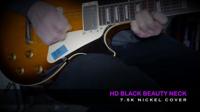 1959 LP Custom Black Beauty PAF's compared to HD Black Beauty Clone set смотреть онлайн