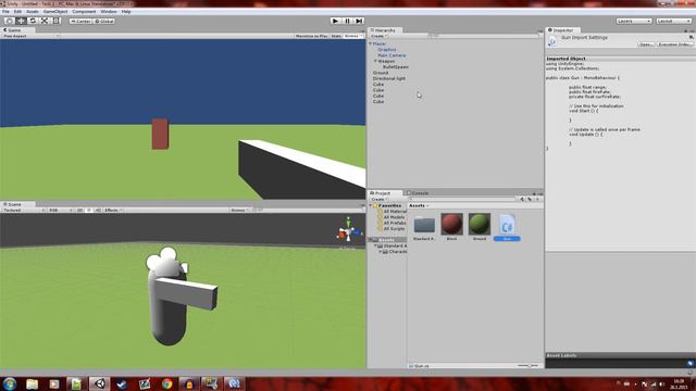 Unity 3D Opas suomeksi! | Aseella ampuminen - Osa 1 смотреть онлайн