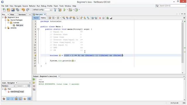 Java For Beginners: Else/Else If Statements & AND/OR Operators (5/10) смотреть онлайн