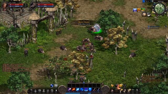Let's play / Walkthrough Arcane Chronicles BETA part 3 - Wild Woods смотреть онлайн
