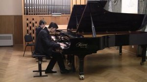 Д.Шостакович, Концертино для двух фортепиано. Исп. Р.Ислямов, А.Зубенко