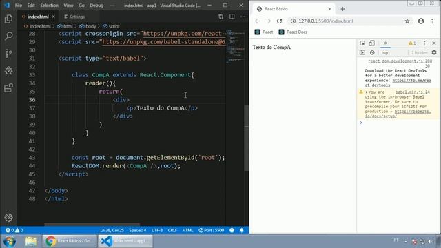 008 - ReactJS - COMO USAR CSS EM REACT COMPONENTS смотреть онлайн