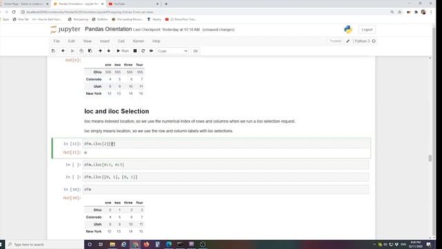 Lsn 8 - Boolean Indexing - loc and iloc. смотреть онлайн