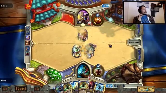 Epic Hearthstone Plays #44 смотреть онлайн