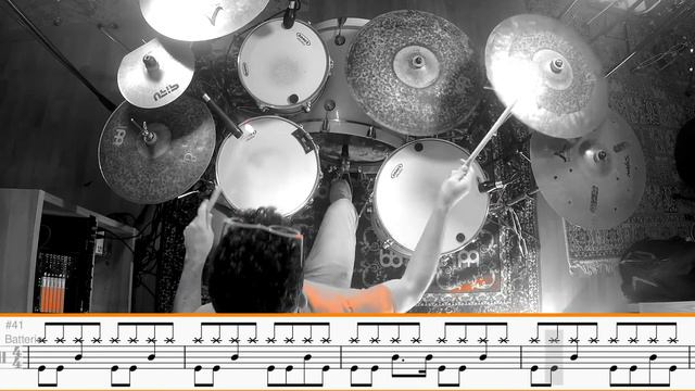 Green Day - Boulevard Of Broken dreams - Drum cover (with scrolling drum sheet) смотреть онлайн