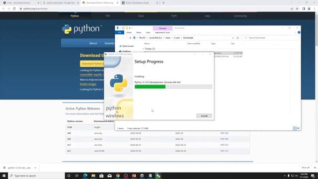 Python3 Installation on Windows | Download and Install Python смотреть онлайн