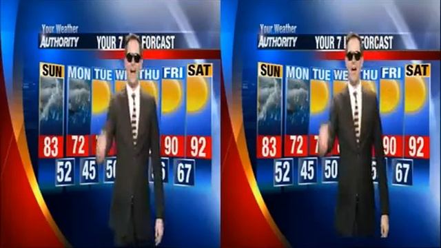 The Rapping Weatherman's 3D Forecast смотреть онлайн
