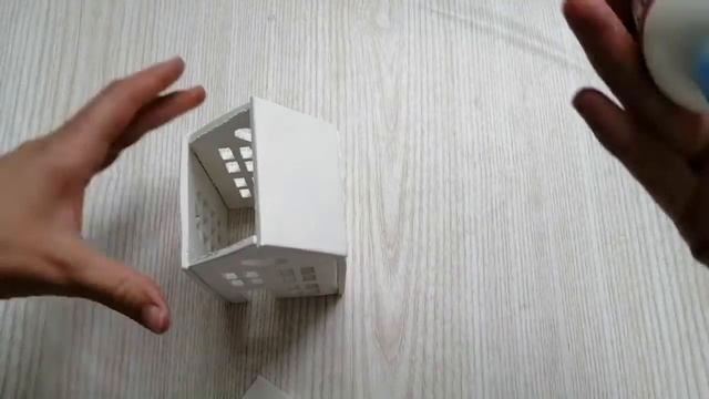 Easy Clay House Candle Holder - Air Dry Clay Tutorial смотреть онлайн