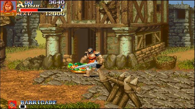 Knights of the Round - arcade classic game for mame + download HD смотреть онлайн