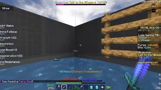 NEW Lunar Client update brings NEW EASY WAY to find fairy souls.(Hypixel Skyblock) смотреть онлайн