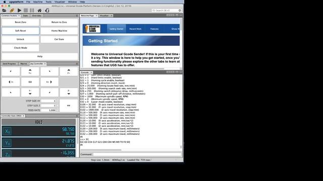 Universal GCode Sender Complete Setup and Starting a Job PLUS Tips and Tricks смотреть онлайн