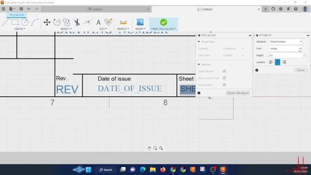 Creating a Simple 2D Drawing Title Block in Fusion 360 #3dmodeling #drawing #2d смотреть онлайн
