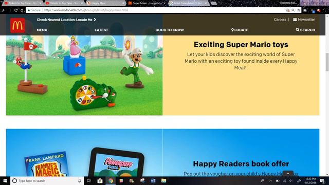 The Next U.S. Mcdoanld's Happy Meal Set for July 2018 is Super Mario? смотреть онлайн
