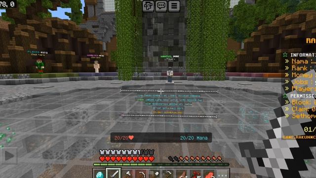Open Member Server Minecraft PE Versi 1.20 RAKUN MC Ada Lobby Dalam Tanah, Bisa pe dan java смотреть онлайн