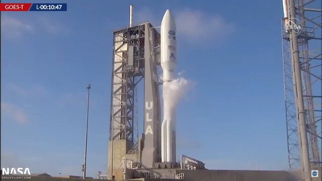 Atlas V Launches NASA's GOES-T Mission смотреть онлайн