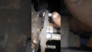 Kia Rio  замена шпильки переднего колеса