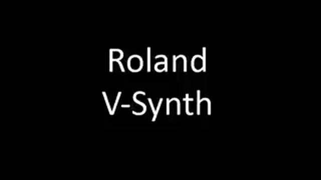 Demo Roland V-Synth смотреть онлайн