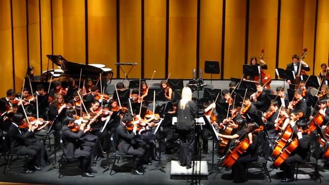 "Fantasia Espanola" by Soon Hee Newbold performed NHS Symphonic Orchestra смотреть онлайн