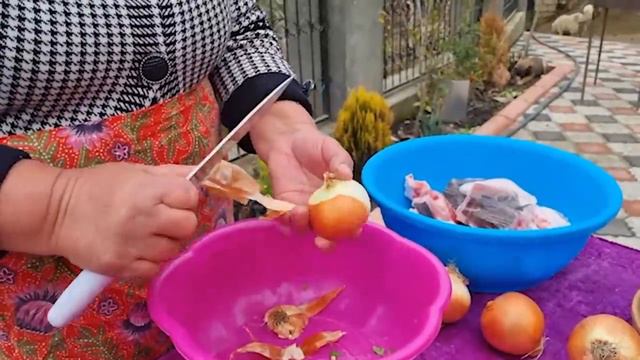 БАБУШКА ПРИГОТОВИЛА ВКУСНЫЙ РЫБНЫЙ СУП Азербайджанская Кухня Деревенская Кухня Рецепты смотреть онлайн